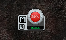 Reboot Router widget for windows desktop.
