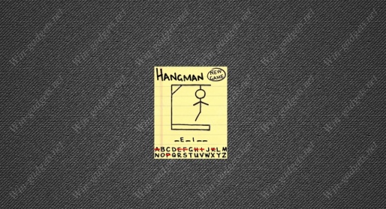 Hangman Windows 7.