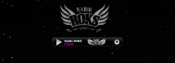 Online radio gadget Radio Rocks Ukraine